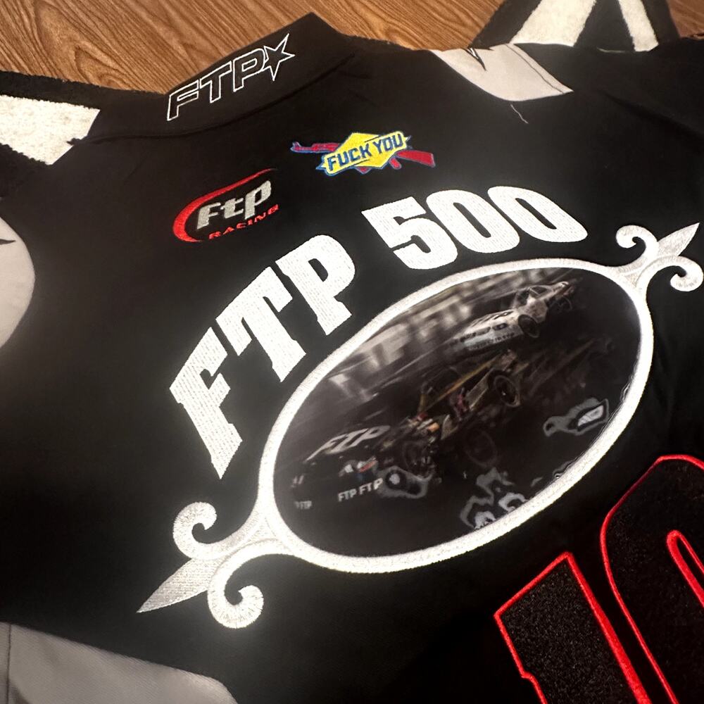 FTP Raceway Button Up Shirt – Black – Large – Brand New - Picture 8 of 11